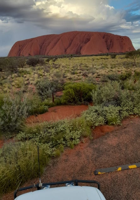 A stop off at Uluru.