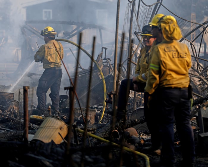 Fast-moving wildfire destroys multiple structures in historic California Gold Rush town