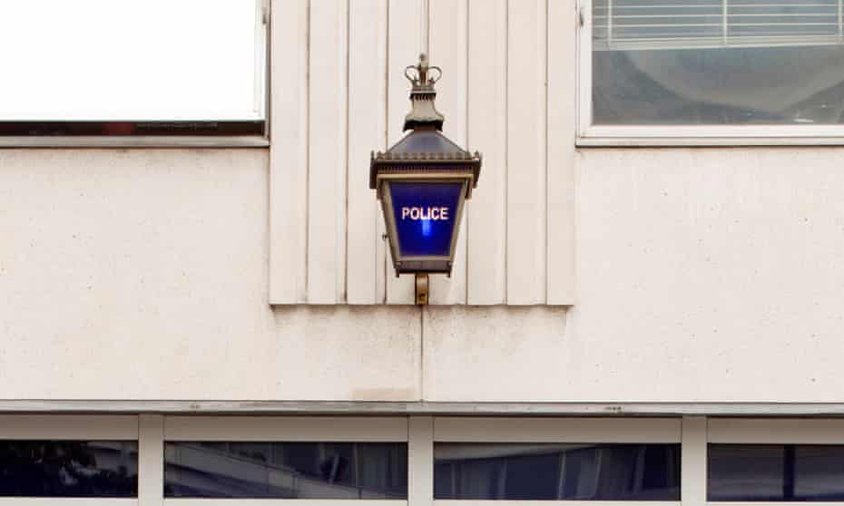 A police station. Police custody sergeants surveyed by the charity reported difficulties in getting appropriate adults during weekends, evenings and overnight.