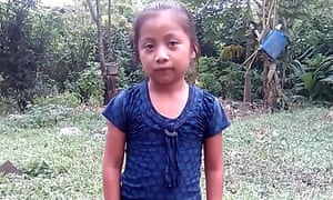 Jakelin Caal Maquin, seven, died in Texas in the custody of US border officials last week.