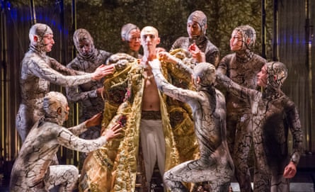ENO’s most recent production, Akhnaten, starring Anthony Roth Costanzo.