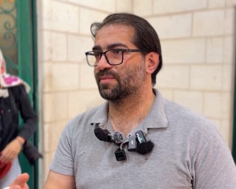 Father of baby killed by Israeli forces in West Bank recounts shooting – video