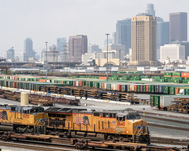 Union Pacific terminal, Los Angeles