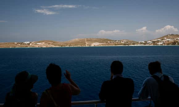 'The generation gap never seemed more apparent than on the island of Greek island of Paros.'
