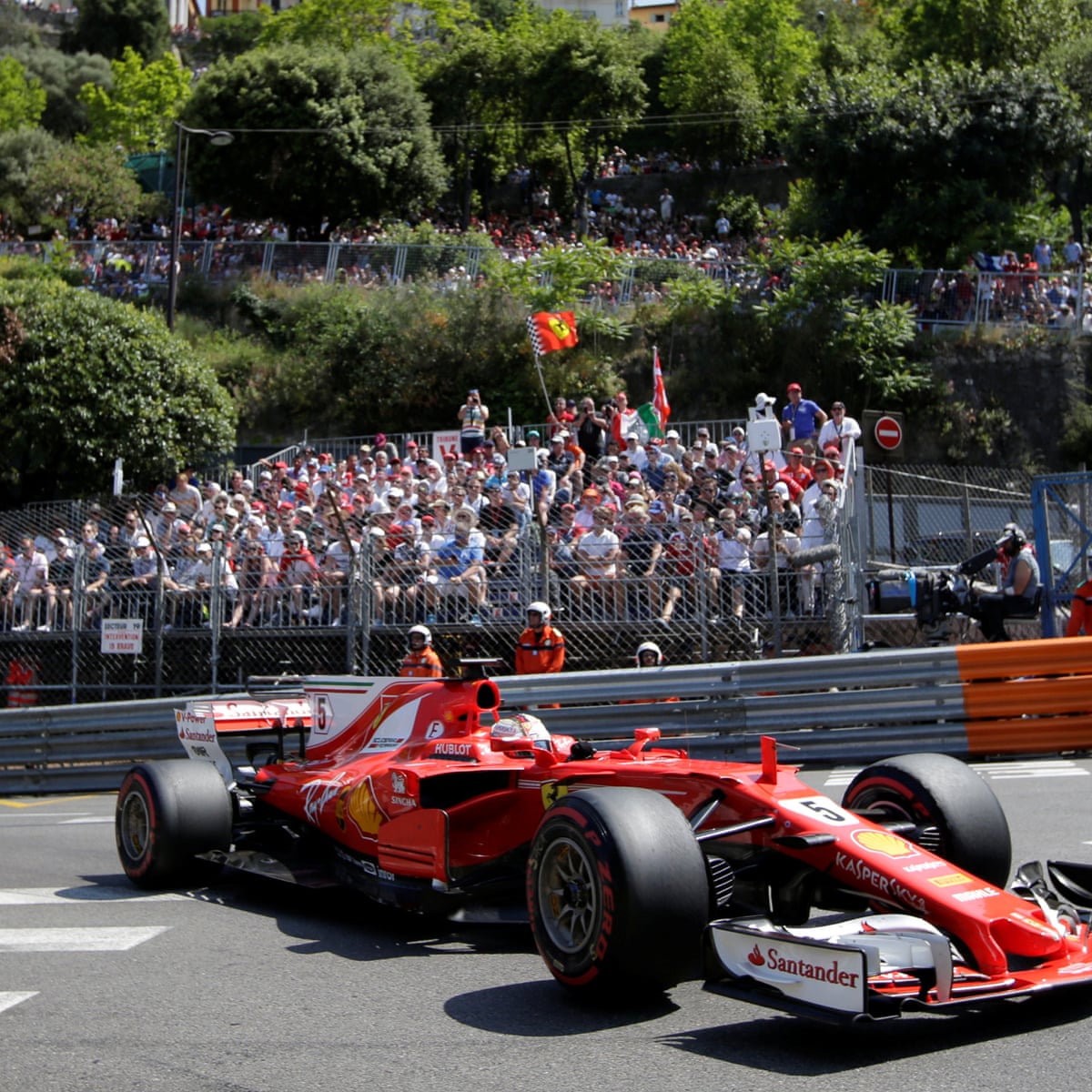 Sebastian Vettel Wins Monaco F1 Gp To Extend Lead Over Lewis Hamilton Sport The Guardian