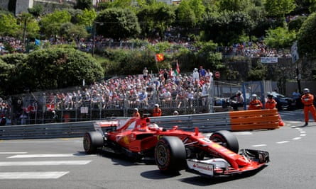 Sebastian Vettel Wins Monaco F1 Gp To Extend Lead Over Lewis Hamilton Formula One 17 The Guardian