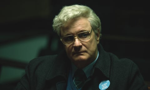 Colin Firth as Dr Jim Swire in Sky Atlantic’s Lockerbie: A Search for Truth.