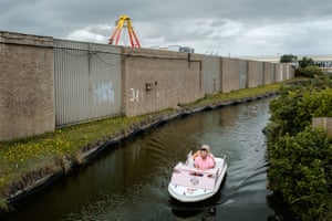 Boat ride, Skegness Pleasure Beach, July 2019, a photograph by Merlin Daleman