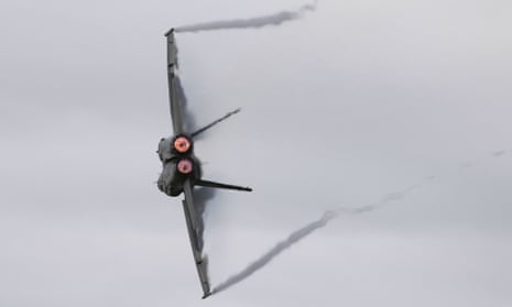 A fighter jet