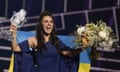 Jamala after winning the 2016 Eurovision song contest in Stockholm
