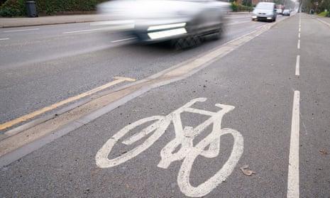 A cycle lane