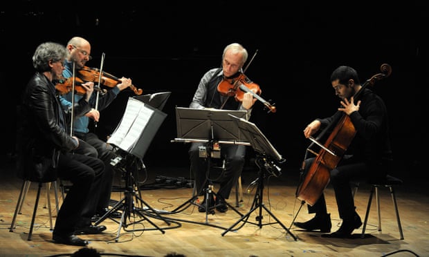 the Kronos Quartet perform WTC 9/11.