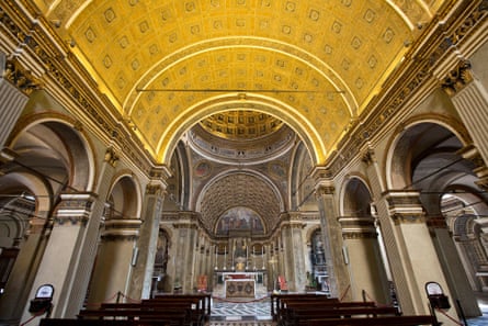 Recess disguised as a grand space … the church of Santa Maria Presso San Satiro in Milan.