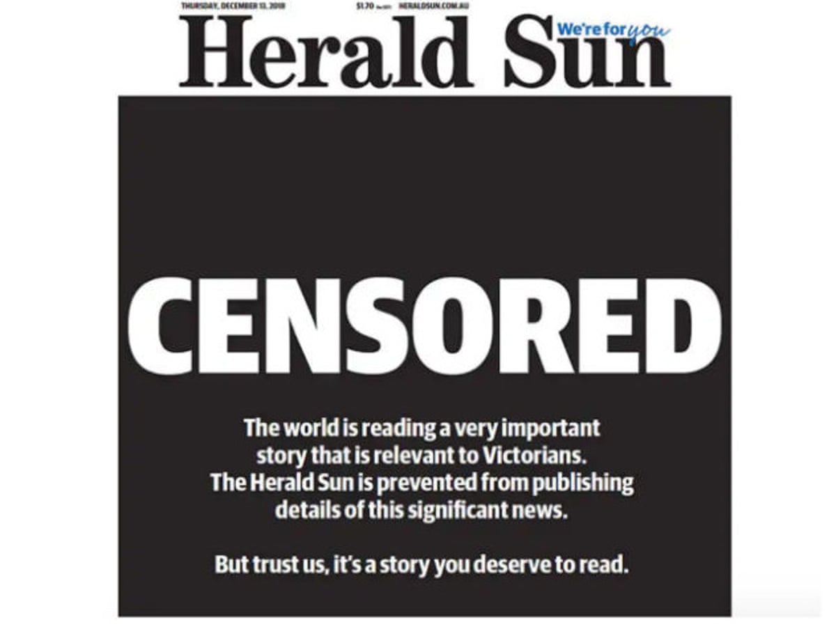 Up To 100 Journalists Accused Of Breaking Pell Suppression Order Face Possible Jail Terms Australian Media The Guardian Up To 100 Journalists Accused Of Breaking Pell Suppression Order Face Possible Jail Terms Australian Media The Guardian