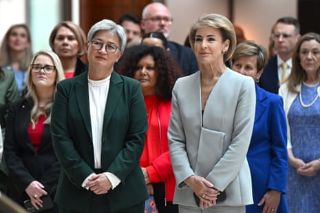 Penny Wong and Michaelia Cash