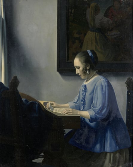 Woman Reading Music, 1935-1940, by Han van Meegeren.
