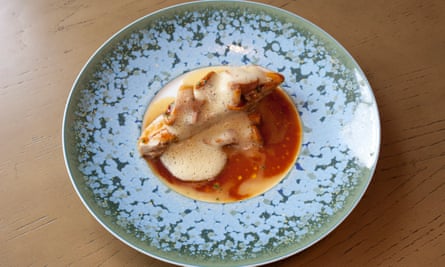 ‘Spectacularly well-cooked’: roast chicken.
