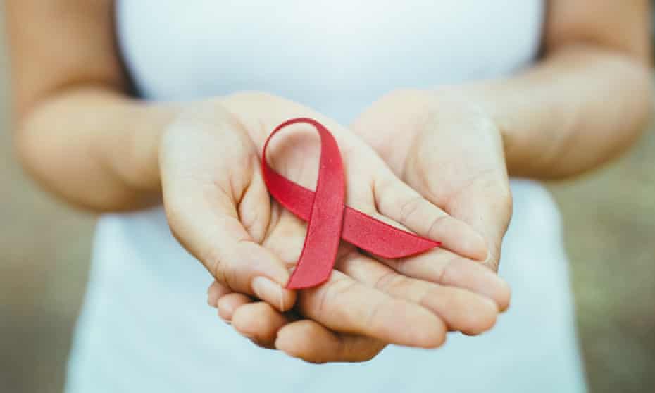 Aids red ribbon