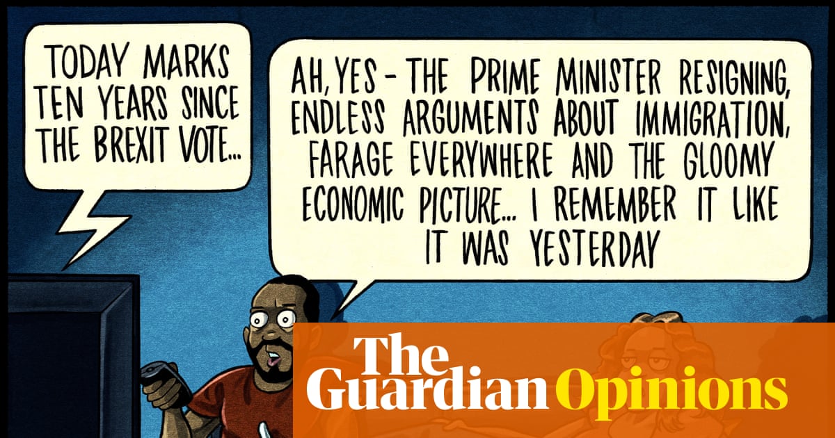 Ben Jennings on the 10th anniversary of Brexit – cartoon