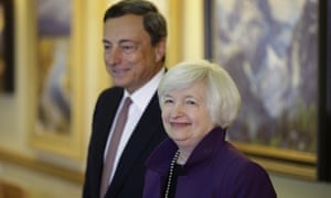Janet Yellen and Mario Draghi