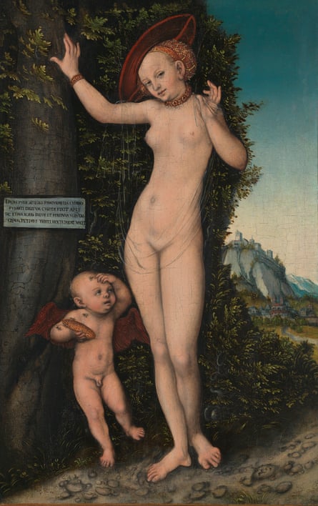 Cupid Complaining to Venus by Lucas Cranach the Elder, 1529.