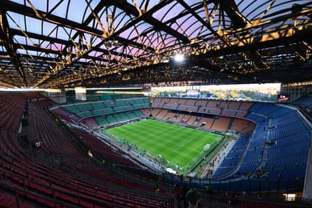 A view inside San Siro