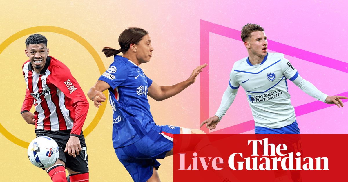 Championship, Chelsea v Tottenham in Women’s FA Cup, and more: football – live