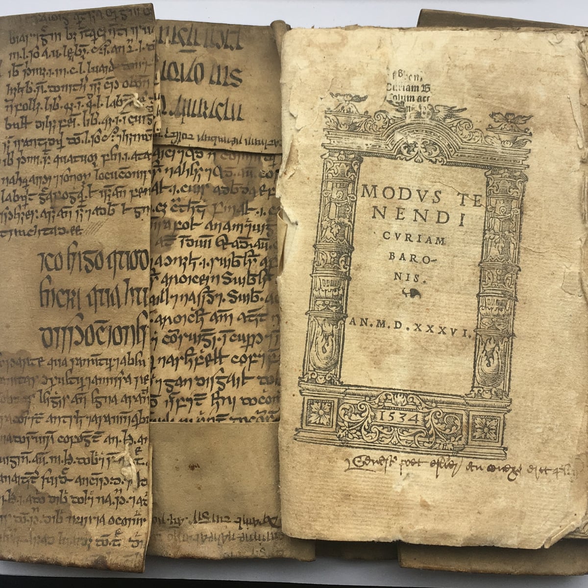 Surprise As Unknown Irish Translation Of Ibn Sina Discovered In Spine Of Book Books The Guardian
