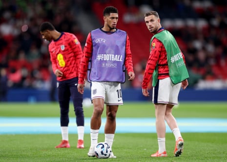 Jude Bellingham and Jordan Henderson