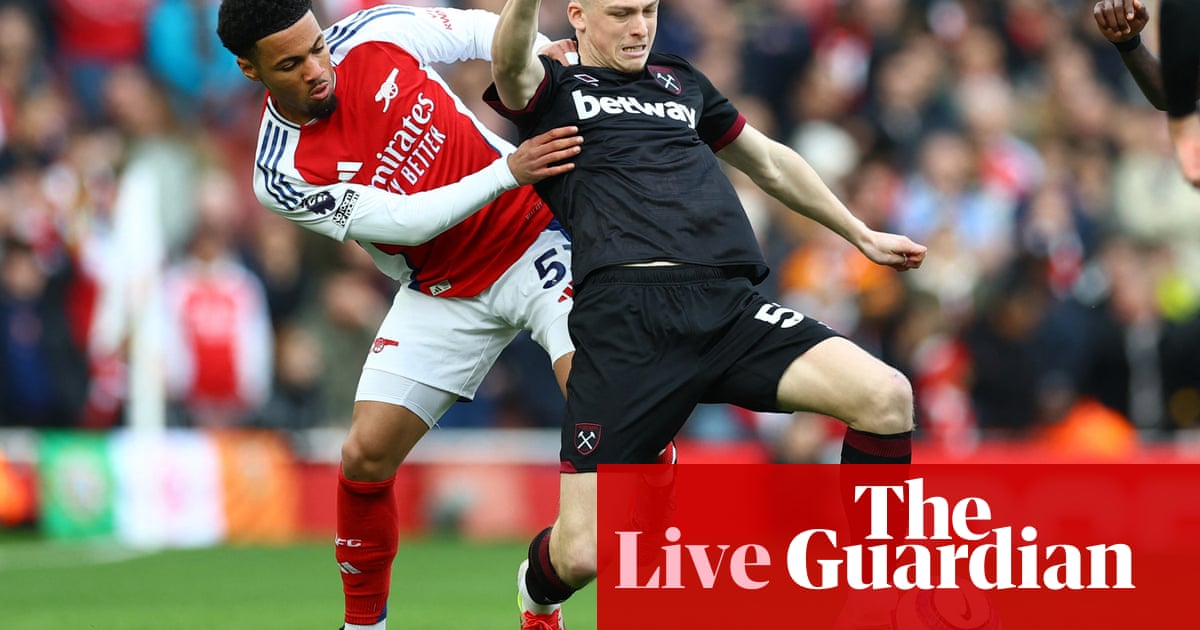 Arsenal v West Ham, Ipswich v Tottenham and more: clockwatch live