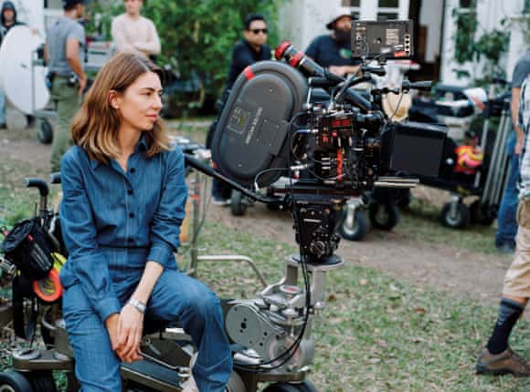 Sofia Coppola on set of The Beguilled