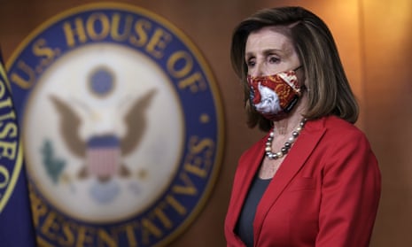 ‘We did not win every battle in the House, but we did win the war,’ Nancy Pelosi told reporters on Friday.