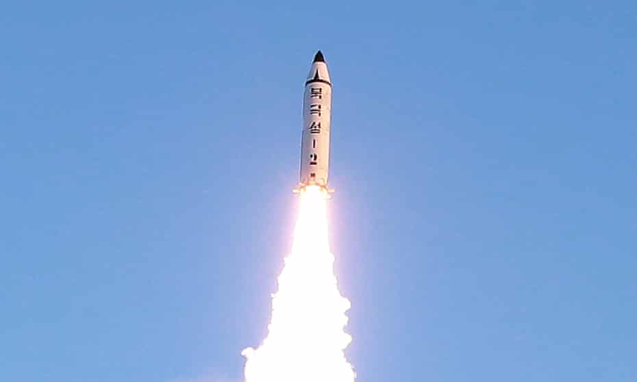 A Pukguksong-2 missile