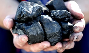 Pieces of coal in Adelaide