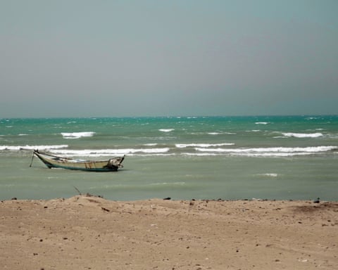 File shot of coastline near the Red Sea port of Hodeida in Yemen