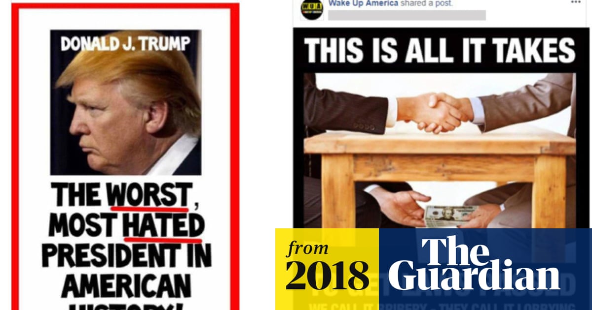 Facebook Deletes Iran Linked Pages Over Effort To Sow Discord Among Us Voters Facebook The Guardian