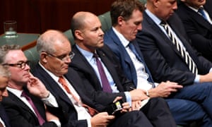 Christopher Pyne, Scott Morrison, Josh Frydenberg, Christian Porter and Peter Dutton