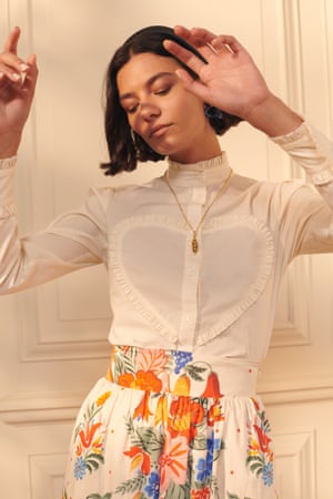 All heartYolke has partnered with the charity Choose Love on a Victoriana blouse with a heart-shaped trim from the brand’s new Love collection. £14.50 from every Love blouse purchased will go directly to helping support the women and children of Afghanistan. £145, yolke.co.uk