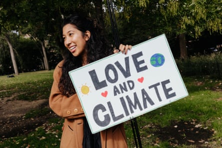 Kristy Drutman, 28, founder of the love and climate speed dating event.