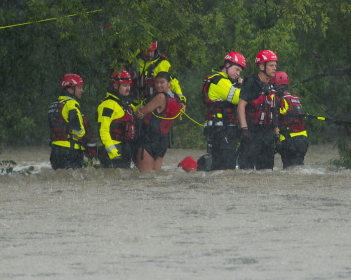 Life-threatening flash flooding takes hold of central Texas as storms ravage region