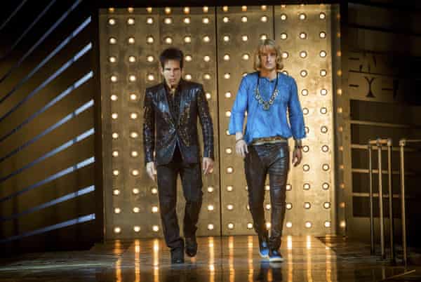 ‘Pouting clotheshorse’ ... Derek Zoolander and Hansel, in a scene from Zoolander.