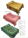 New bedspreads on sale in the 1955 Freemans spring/summer catalogue.