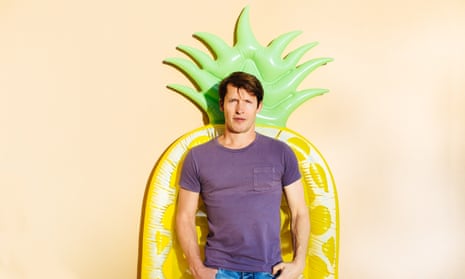 James Blunt photographed in Ibiza for Observer Food Monthly OFM
