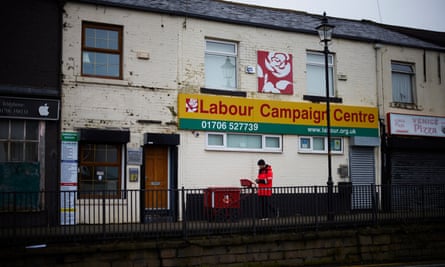 Labour Party campaign HQ in Rochdale
