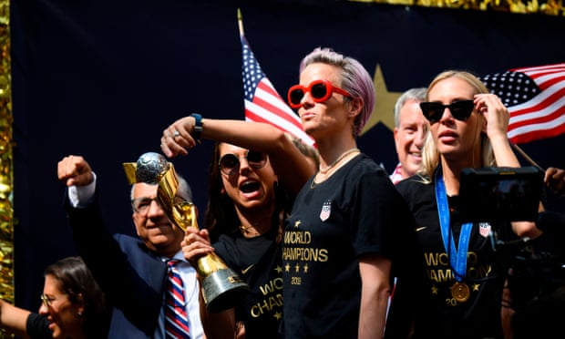 The US women’s soccer team are wildly popular with the public