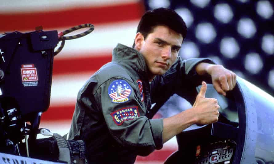 ‘An infomercial for America’: Tom Cruise in Top Gun (1986).