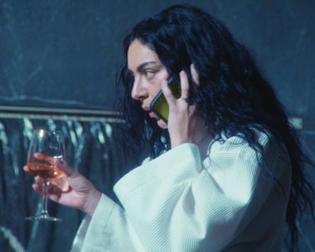 No holds barred … Charli xcx in The Moment.