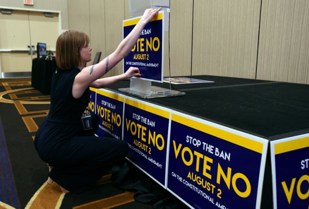 In Kansas, the abortion referendum is considered a bellwether.