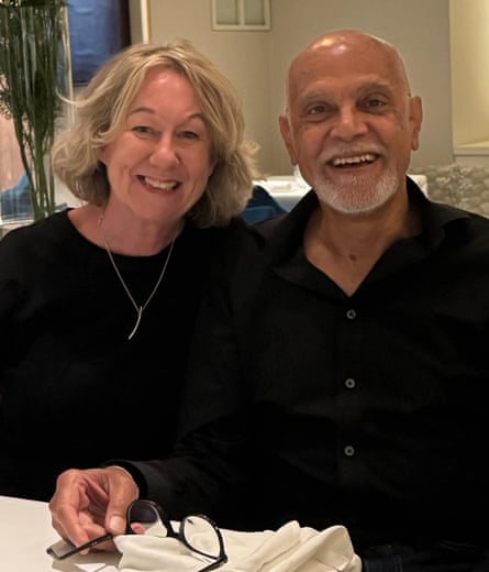Imelda and Jayesh on their date.