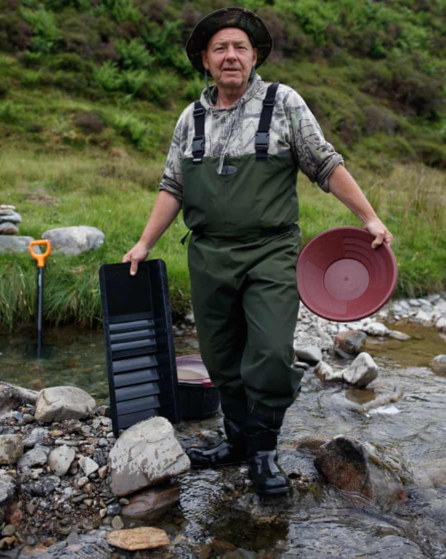 Danny Weir, gold panning in Scotland